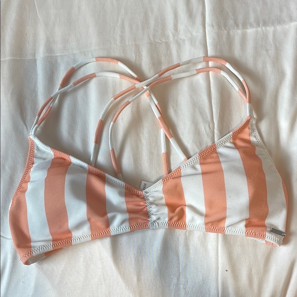 Striped Bikini Top
